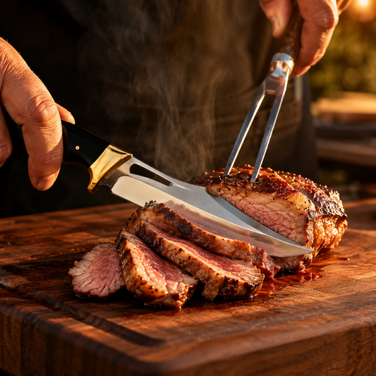 Black Ridge 5.5" Fixed Blade BBQ & Camp Knife