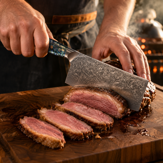 Blue Ember 7" Meat Cleaver