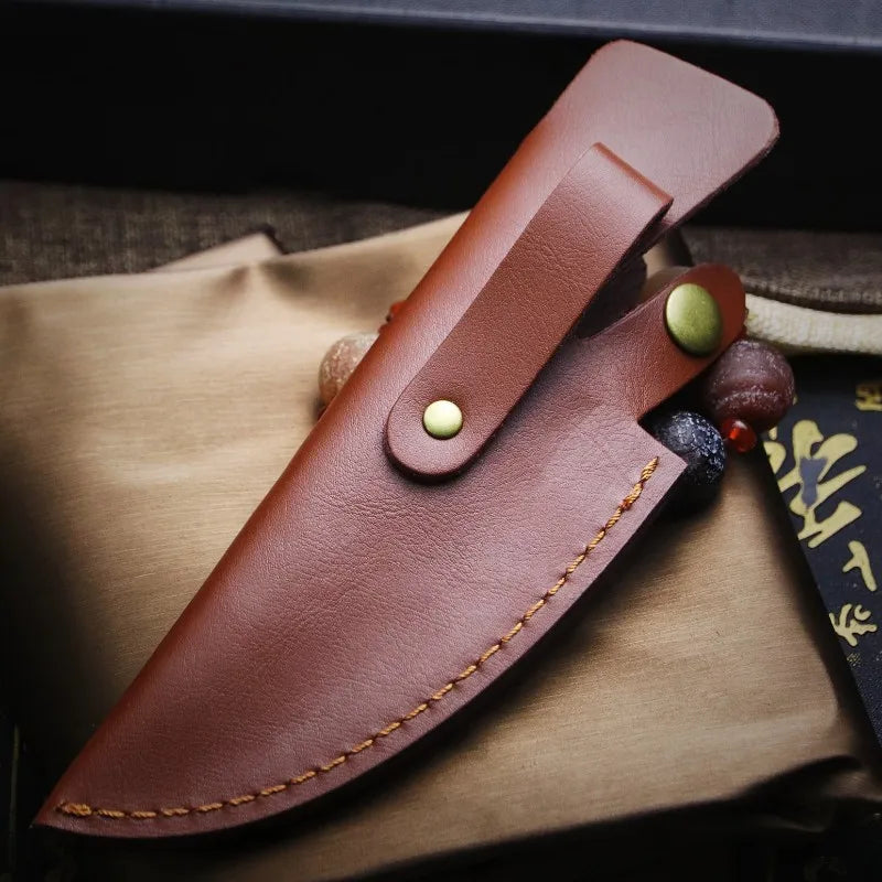 5.8" Hand forged high hardness sharp Serbian boning knife household kitchen slicing knife bone and meat separating knife