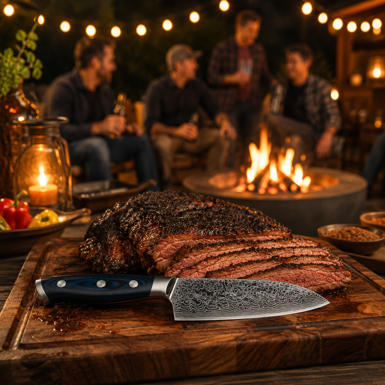 Blue Ridge Santoku Knife