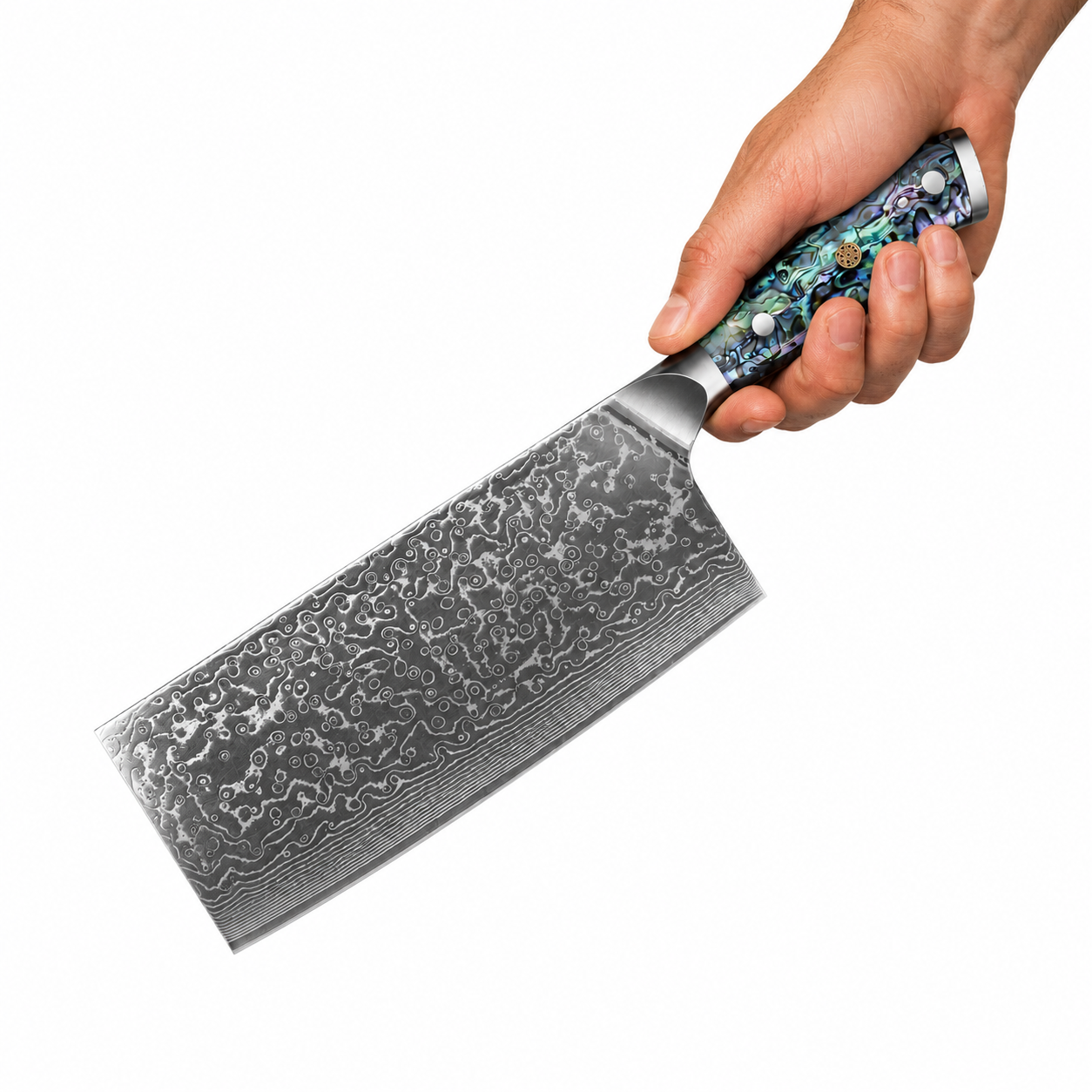 Blue Ember Cleaver
