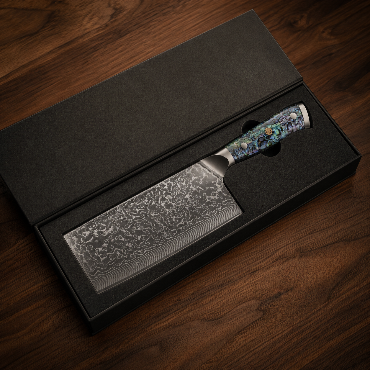 Blue Ember Cleaver