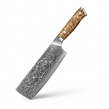 Burlwood Nakiri Knife