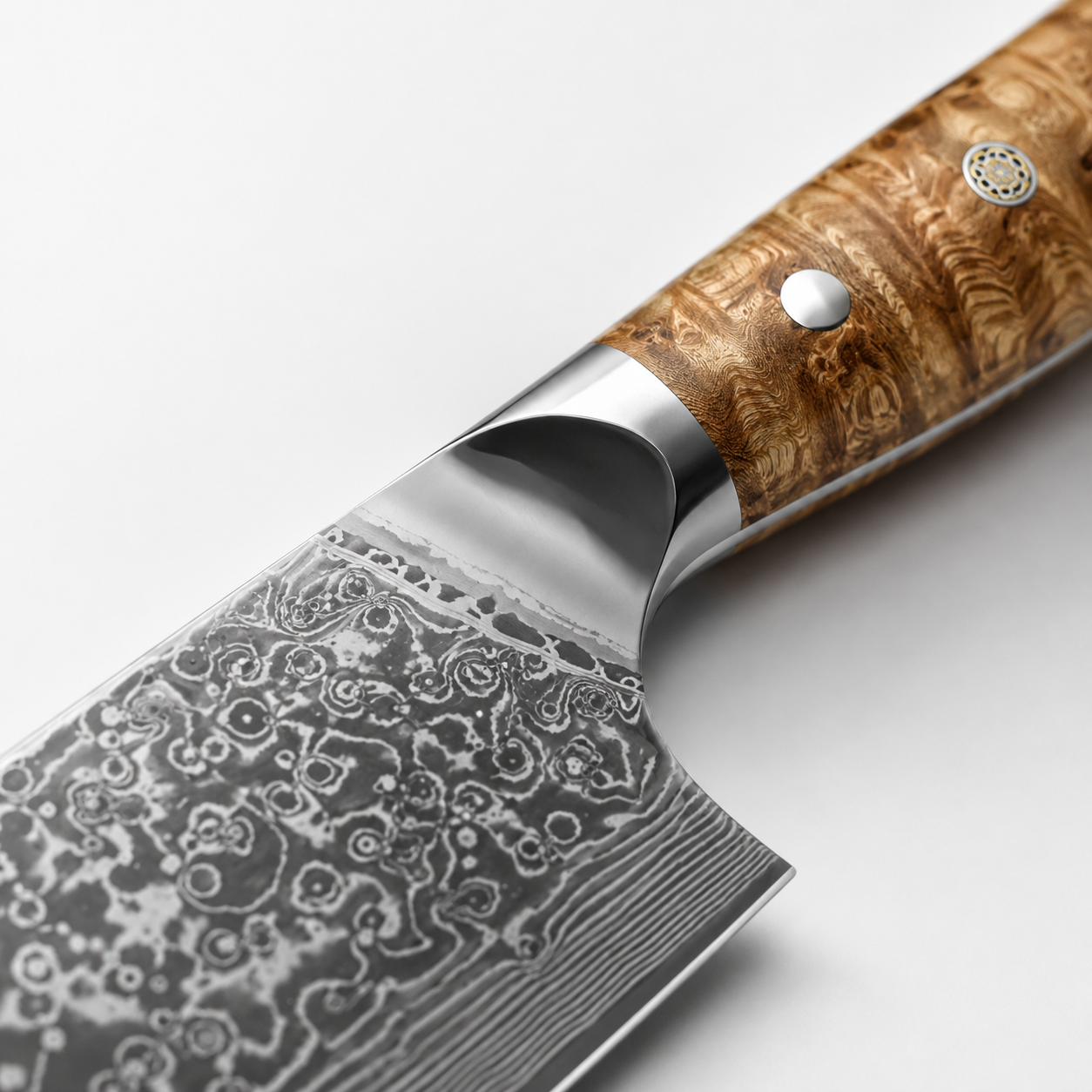 Burlwood Nakiri Knife