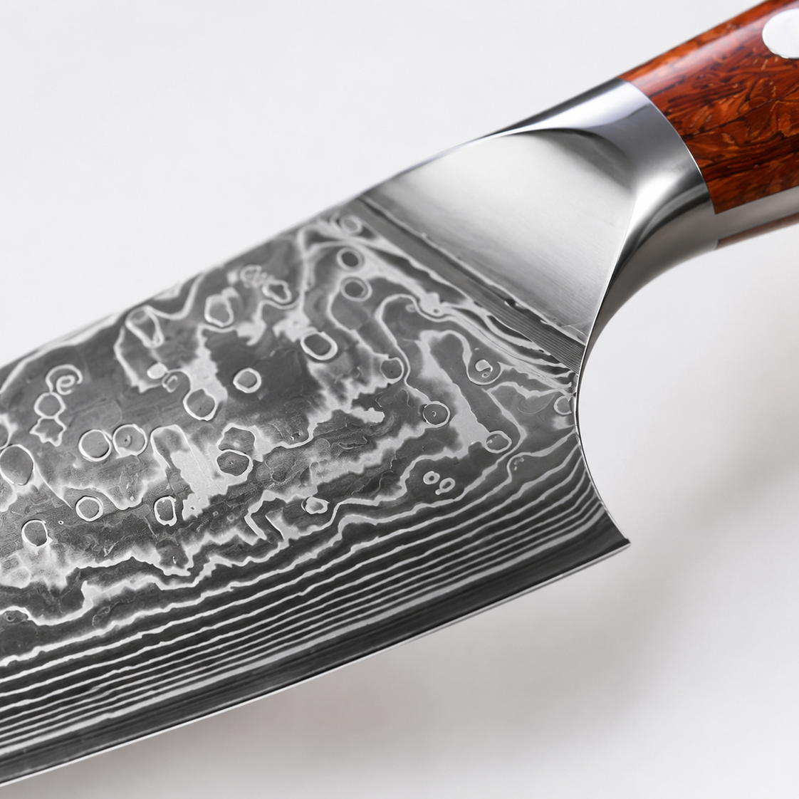 Forge Damascus Chef Knife