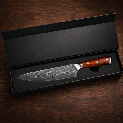 Forge Damascus Chef Knife