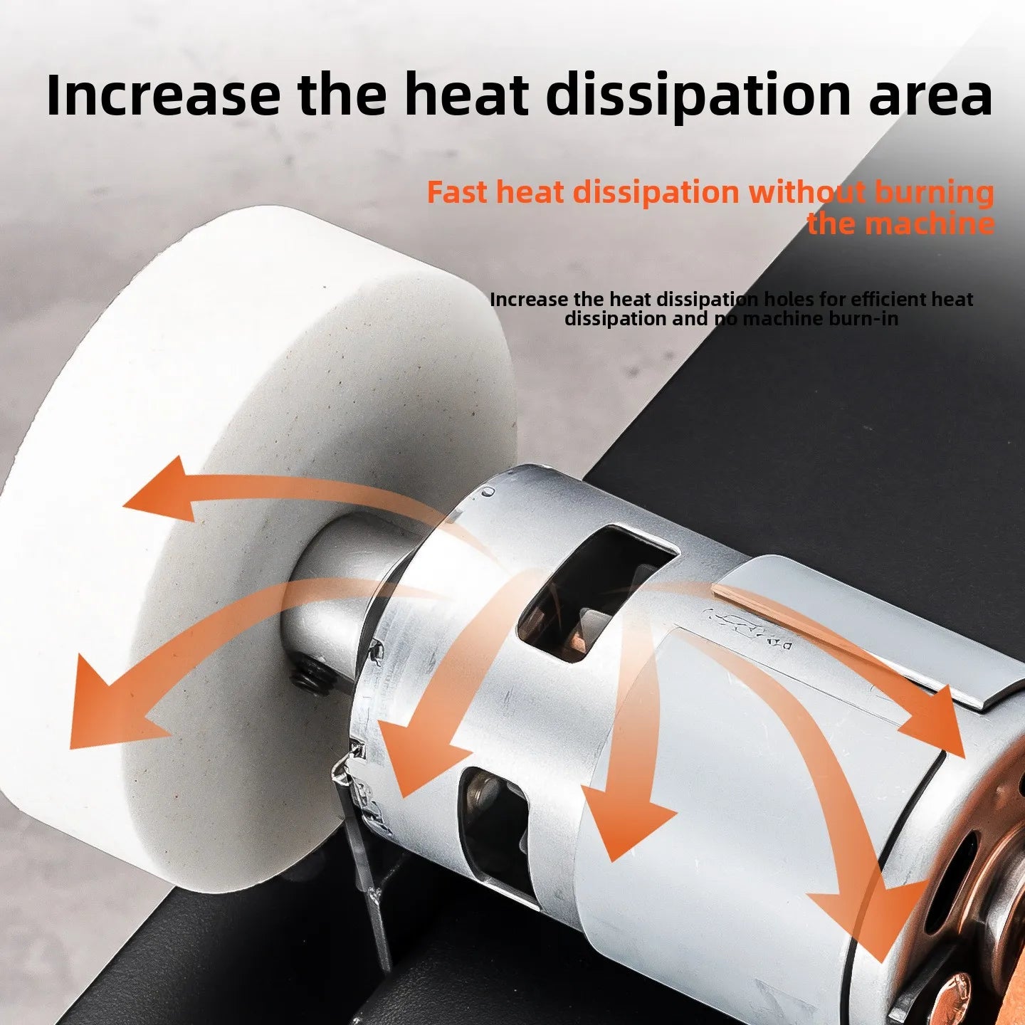 Motor Electric Knife Sharpener Industrial Grade Multifunctional Adjustable Desktop Grinding for Knives Scissors Kitchen Knifes